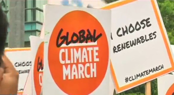 Világszerte tüntettek a klímacsúcs előtt