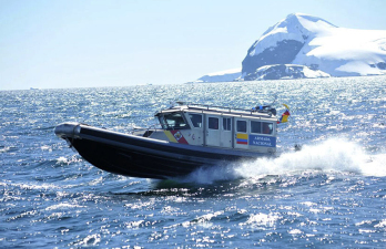 Befékezett az Antarktiszról leszakadt hatalmas jégtömb