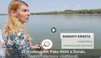 Paksi Duna hőmérsékleti kérdőjelek